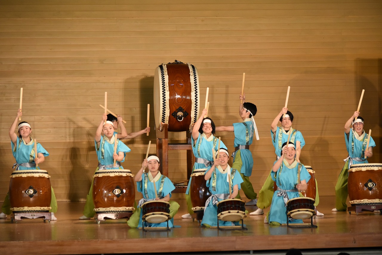 麗澤瑞浪中学・高等学校　太鼓部演奏会