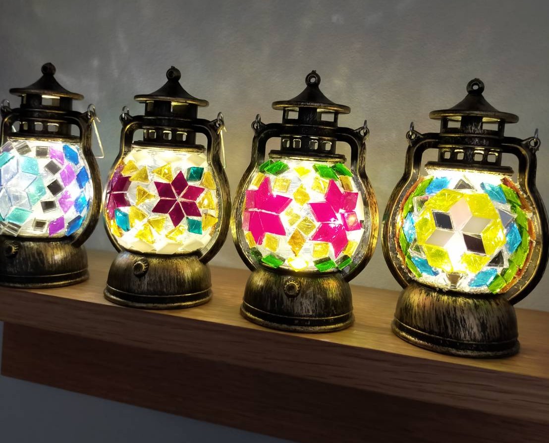 LEDモザイクランタンを作ろう